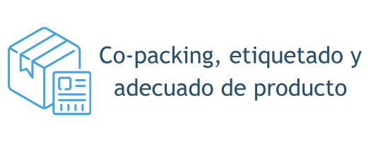 Co-packing, etiquetado y adecuado de producto